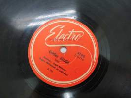 Electro 3132 - Eugen Malmsten - Syysyön sävel / Kehdon äärellä -savikiekkoäänilevy, 78 rpm