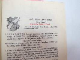 Sveriges ridderskaps och adels kalender 1941 - Ruotsin aateliskalenteri, Elgenstiernan omiste Tor Carpelanille
