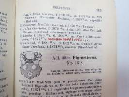 Sveriges ridderskaps och adels kalender 1941 - Ruotsin aateliskalenteri, Elgenstiernan omiste Tor Carpelanille