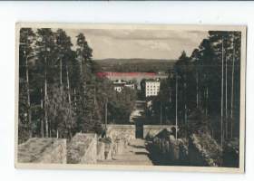 Jyväskylä Harjun portaat  - paikkakuntapostikortti postikortti kulkematon