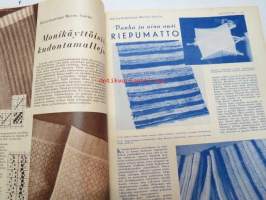 Kotiliesi 1957 nr 3 helmikuu I, ilmestynyt 1.2.1957, sis. mm. seur. artikkelit / kuvat / mainokset; Kieku ja Kaiku, Kastor, Voi, Raisio Juhlavehnäs, Naisen kaksi