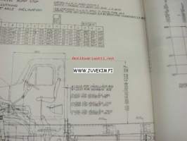Volvo Chassis Drawing N /, N 10, N 12 4x2 3.76 -piirustukset