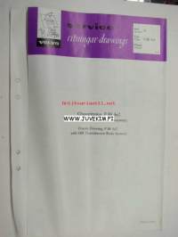 Volvo Chassis Drawing F 88 4x2 3.76 with Scandinavian Brake System -piirustukset