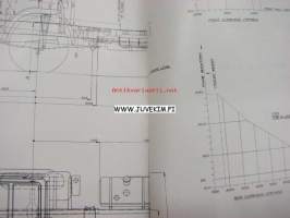 Volvo Chassis Drawing F 611 ( from Chassis nr 430) 613 (from chassis nr 1176) -piirustukset