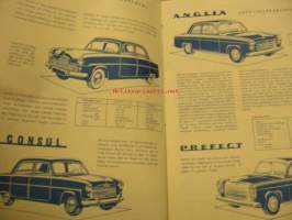 Ford - personbilar åm. 1955 broschyr