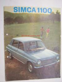 Simca 1100 -myyntiesite