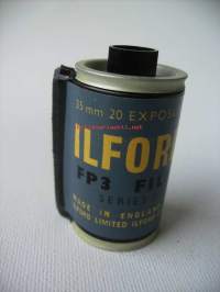Ilford FP335 mm - tyhjä filmirulla kotelo