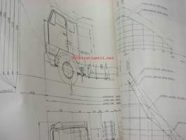 Volvo Chassis Drawing F 88-49 4x2 9.70 edition 2. -piirustukset