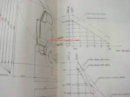 Volvo Chassis Drawing F 88-32 4x2 9.70 -piirustukset