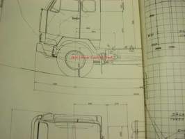 Volvo Chassis Drawing F 88-32 -piirustukset