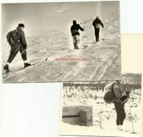Eikun menoksi / Lapin hangilla 1950/1960-luvuilla - valokuva 2 kpl