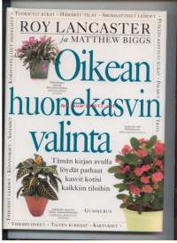 Oikean huonekasvin valinta