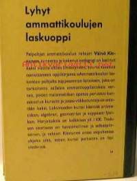 Lyhyt ammattikoulujen laskuoppi