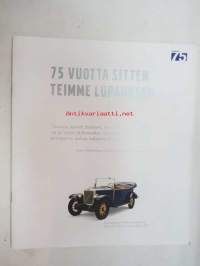 Volvo 75 sitten teimme lupauksen -myyntiesite