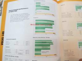 Volvo S80, V70, Cross Country, S40, V40 Environmental product declaration Europe 2001 -myyntiesite