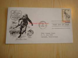 U.S. Marine Corps 1916-1966 USA ensipäiväkuori FDC