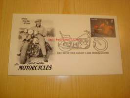 1940 Indian moottoripyörä American Motorcycles 2006 Sturgis USA ensipäiväkuori FDC