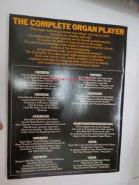 The Complete Organ Player - Teaches you everything you need to know in order to play modern style organ - Left hand and Toe supplement Book 2 -oppikirja /