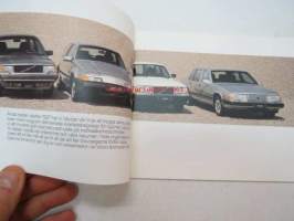 Volvo 1988 mallisto -myyntiesite, ruotsinkielinen