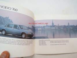 Volvo 1988 mallisto -myyntiesite, ruotsinkielinen