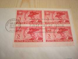 USA:n sisällissota ensipäiväkuori FDC 1949 USA