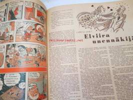 Seura 1957 nr 8, ilmestynyt 20.2.1957, sis. mm. seur. artikkelit / kuvat / mainokset; Tavataan Salpausselällä!, Ulsteri alennustilassa, Kauko Käyhkö kaukomailla