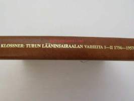 Turun lääninsairaalan vaiheita 1756-1856 - ensimmäiset  100 vuotta