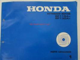 Honda Parts Catalogue 1 - Outboard Motor BF1 15Ax / BF130Ax