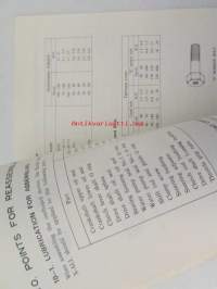 Suzuki Service Manual - Outboard Motor Model DT300 or DT16 -huolto-ohjekirja