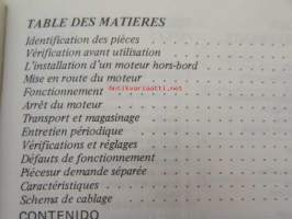 Honda Outboard Motor 75-100 Owners Manual 1982 -omistajan käsikirja
