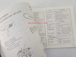 Honda Outboard Motor 75-100 Owners Manual 1982 -omistajan käsikirja