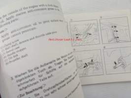 Honda Outboard Motor 75-100 Owners Manual 1982 -omistajan käsikirja
