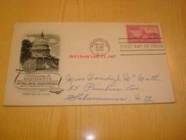 Washington USA 1950 ensipäiväkuori FDC