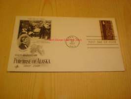 Purschase of Alaska 1867-1967 ensipäiväkuori FDC USA