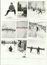 Hiihtoretki Lapissa 1967  - valokuva 9 kpl