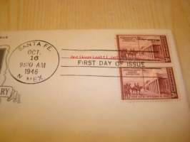 New Mexico 1846-1946 USA ensipäiväkuori FDC