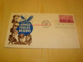 Armed Forces Reserve 1955 USA ensipäiväkuori FDC