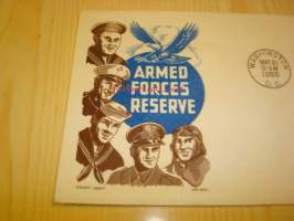 Armed Forces Reserve 1955 USA ensipäiväkuori FDC
