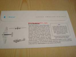 B-10 Bomber pommikone 1997 USA ensipäiväkuori FDC WWII, 2. maailmansota