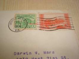 Marquis de Lafayette 1934 USA ensipäiväkuori FDC