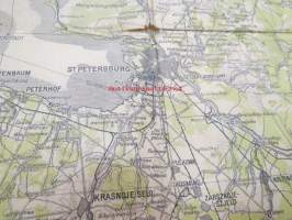Wiborg - Schlüssleburg (Viipuri - Pähkinälinna) September 1918 - Herausgegeben von der Kartogr. Abteilung der Kgl. Preuss. Landesaufnahme. 1918 - saksalainen