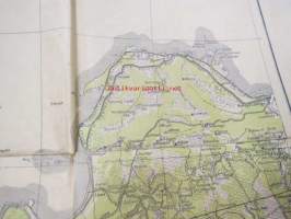 Wiborg - Schlüssleburg (Viipuri - Pähkinälinna) September 1918 - Herausgegeben von der Kartogr. Abteilung der Kgl. Preuss. Landesaufnahme. 1918 - saksalainen