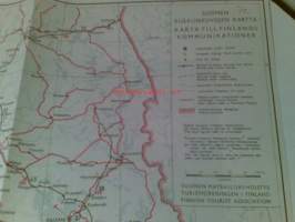 Suomen kulkuneuvojen kartta, 1957