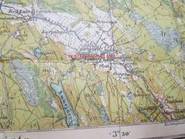 Wiipurin lääni IV: U. Wiipuri -kartta vuodelta 1927