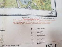 Wiipurin lääni IV: U. Wiipuri -kartta vuodelta 1927