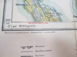 Wiipurin lääni IV: U. Wiipuri -kartta vuodelta 1927