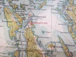 Wiipurin lääni IV: U. Wiipuri -kartta vuodelta 1927