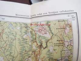 Wiipurin lääni II: X. Valkeasaari (Lempaala, Parkolovo, Lesnoi) -kartta vuodelta 1922, leimattu &quot;Salainen&quot;