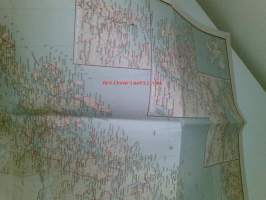 Norjan kartta - Kart over Norge - Map of Norway
