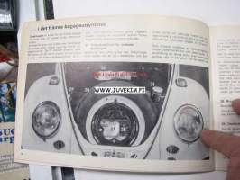 Volkswagen 1300 A - 1300 - 1500 instruktionsbok